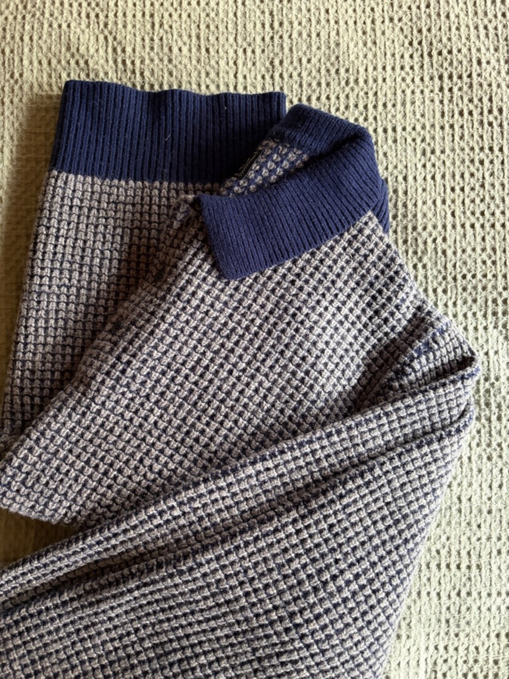 BEAMS Men's Wool Knit Sweater Pullover - Picture 3 of 4
